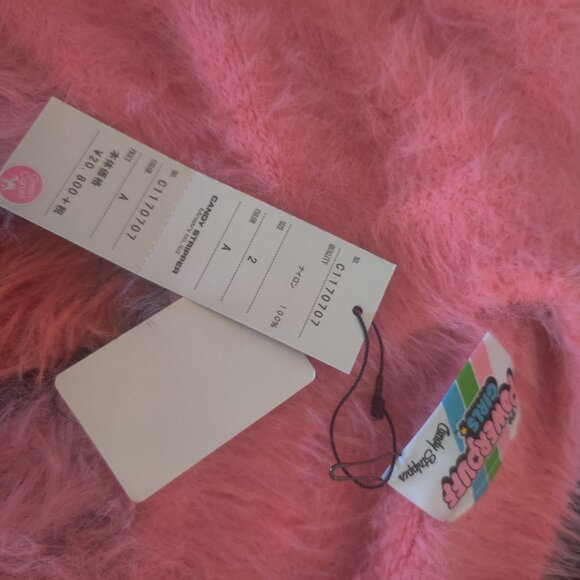 Dolls Kill Candystripper Powerpuff Girls sweater OS New oversized - Picture 3 of 4